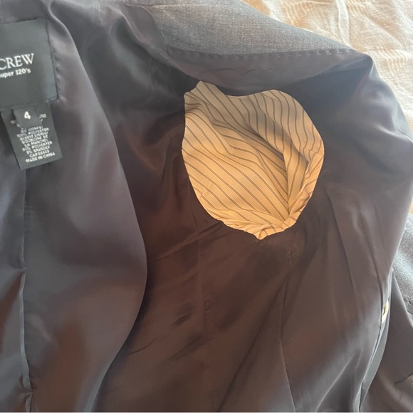 J CREW Super 120s Wool Skirt Suit - Picture 11 of 16